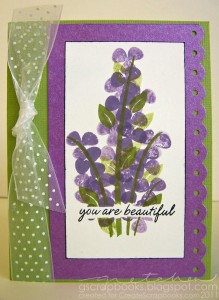 you are beautiful featuring the branches4flowers stamp set
