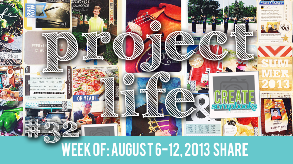 CreateScrapbooks.com Project Life Process Idea Video Week 32