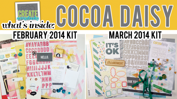 Create Scrapbooks What's Inside VIDEO: Cocoa Daisy - COLOR SWATCH & GREY STREET Kit Releases - Featuring Cocoa Daisy Exclusive Products