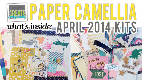 What's Inside Video: http://youtu.be/EwkZ3oOu-sk PaperCamellia.com April 2014 Scrapbook Kit & NEW Everyday Life (pocket page style) Kit Release