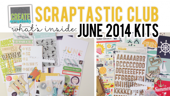 http://youtu.be/pl3Asz7qC-E - What's Inside VIDEO: Scraptastic Club - JUNE 2014 Kits - This Life Noted (Pocket Page/Project Life Style) Kit, SAIL Kit & Add-Ons, Plus Exclusive Scraptastic Stamps, & Wood Veneer
