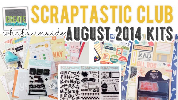 http://youtu.be/CPo76nN8sH0 - CreateScrapbooks What's Inside VIDEO: ScraptasticClub.com AUGUST 2014 Kits - This Life Noted (Pocket Page/Project Life Style) Kit, BOYS OF SUMMER Kit, BOYS OF SUMMER Add-On Kit, and 3 Exclusive Scraptastic Stamps