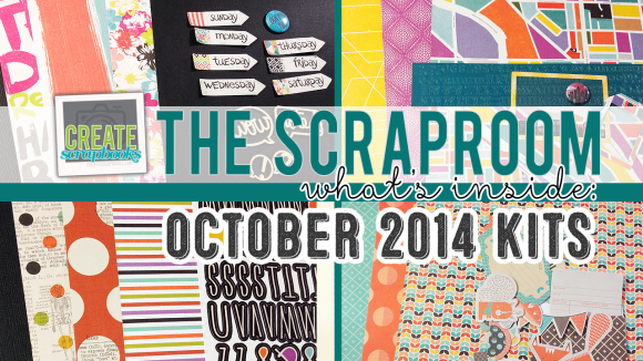 http://youtu.be/HUg0PzjoDXk?list=UUph_hWkeydtIHMEMAksLOTw OCTOBER 2014 - Create Scrapbooks What's Inside Video featuring THE SCRAPROOM Scrapbook Kits + Project Life Kit + Add-Ons