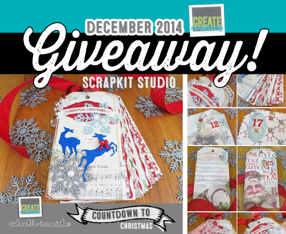 December 2014 GIVEAWAY: CreateScrapbooks.com YouTube channel